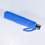 Pocket Umbrella with matching design handle – 1002-07 (blue)