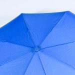 Pocket Umbrella with matching design handle – 1002-07 (blue)