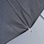 Alu-Light Pocket Umbrella with hook handle – 1005-01 (black)