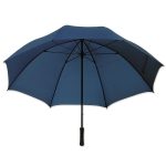 Dieser hochwertige Schirm ist in drei Farben verfügbar und mit Aufdruck ideal als Werbeschirm nutzbar.