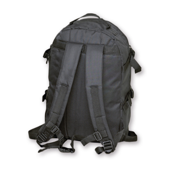 Backpack – 2010-76 (approx. 30 x 46 x 19 cm, grey/black)