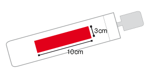 Druckbereich Schirmhülle Art. 1004 Aluminium Taschenschirm